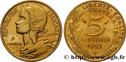 5 centimes Marianne, 4 plis 1993 Pessac F.125/33