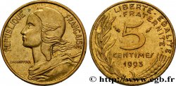 5 centimes Marianne, 4 plis 1993 Pessac F.125/33