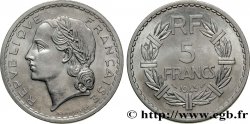 5 francs Lavrillier, aluminium 1945 Beaumont-Le-Roger F.339/4