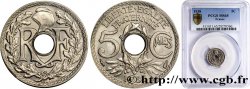 5 centimes Lindauer, petit module 1938 Paris F.122/21