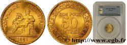 50 centimes Chambres de Commerce 1921 Paris F.191/3