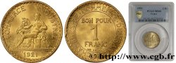 1 franc Chambres de Commerce 1921 Paris F.218/3