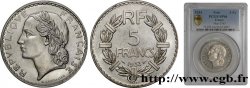 Essai de 5 francs Lavrillier, nickel 1933  F.336/1