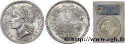 5 francs Lavrillier, aluminium 1947 Beaumont-Le-Roger F.339/11