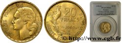 20 francs Georges Guiraud, 4 faucilles 1950 Beaumont-Le-Roger F.401/3 SPL64 PCGS