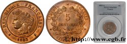 5 centimes Cérès 1883 Paris F.118/24