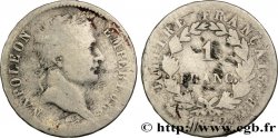 1 franc Napoléon Ier tête laurée, Empire français 1812 Rouen F.205/43