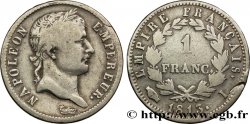 1 franc Napoléon Ier tête laurée, Empire français 1813 Limoges F.205/63
