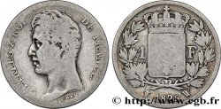 1 franc Charles X, matrice du revers à cinq feuilles 1825 Lille F.207/11