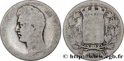 1 franc Charles X, matrice du revers à cinq feuilles 1826 La Rochelle F.207/17