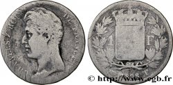 1 franc Charles X, matrice du revers à cinq feuilles 1828 Nantes F.207/47