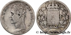 1 franc Charles X, matrice du revers à cinq feuilles 1830 Bordeaux F.207/56
