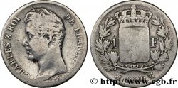 1 franc Charles X, matrice du revers à quatre feuilles 1830 Toulouse F.207A/31