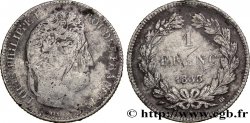 1 franc Louis-Philippe, couronne de chêne 1833 Strasbourg F.210/16