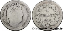 1 franc Louis-Philippe, couronne de chêne 1834 Limoges F.210/32