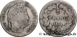 1 franc Louis-Philippe, couronne de chêne 1834 Lille F.210/39