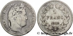 1 franc Louis-Philippe, couronne de chêne 1842 Rouen F.210/86