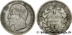 1 franc Napoléon III, tête nue 1856 Lyon F.214/8