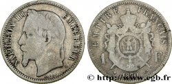 1 franc Napoléon III, tête laurée 1870 Strasbourg F.215/16