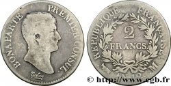 2 francs Bonaparte Premier Consul 1804 Toulouse F.250/9 B10