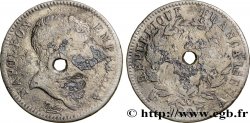 Faux de 2 francs Napoléon Empereur, tête de nègre 1807 Paris F.253/1