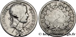 2 francs Napoléon Ier tête laurée, Empire français 1810 Toulouse F.255/19 B8
