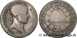 2 francs Napoléon Ier tête laurée, Empire français 1811 Bordeaux F.255/30