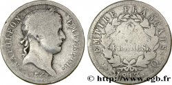 2 francs Napoléon Ier tête laurée, Empire français 1813 Perpignan F.255/62