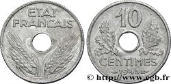 10 centimes État français, petit module 1943 F.142/2