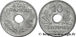 10 centimes État français, petit module 1943 F.142/2