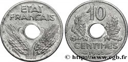 10 centimes État français, petit module 1943 F.142/2