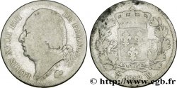 2 francs Louis XVIII 1818 Lille F.257/22 G6