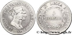 5 franchi, grands bustes 1808 Florence M.439 