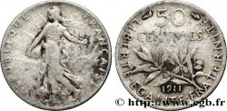 50 centimes Semeuse 1911 Paris F.190/18 TB20
