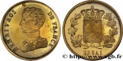 Essai au module de 2 francs Henri V n.d.  VG.2695 var. SUP60