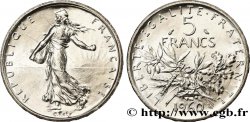 5 francs Semeuse, argent 1960 Paris F.340/4