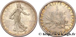 1 franc Semeuse 1907 Paris F.217/12