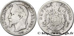 2 francs Napoléon III, tête laurée 1868 Strasbourg F.263/9 B8