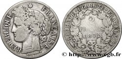 2 francs Cérès, avec légende 1872 Paris F.265/8