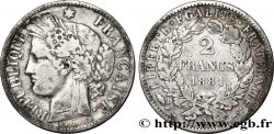 2 francs Cérès, avec légende 1881 Paris F.265/12 TTB45