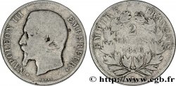 2 francs Napoléon III, tête nue, petit BB 1856 Strasbourg F.262/7
