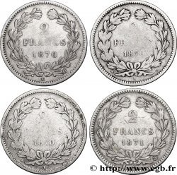 Série complète de 2 francs Cérès, sans légende - - F.264/-