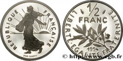 1/2 franc Semeuse, BE (Belle Épreuve) 1994 Pessac F.198/36 var. FDC67