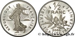 1/2 franc Semeuse, BE (Belle Épreuve) 2000 Pessac F.198/43 var. FDC65