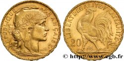 20 francs or Coq, Dieu protège la France 1906 Paris F.534/11 TTB50