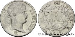 5 francs Napoléon Empereur, Empire français 1811 Rouen F.307/28