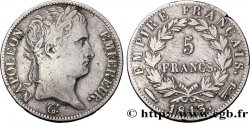 5 francs Napoléon Empereur, Empire français 1813 Utrecht F.307/74