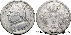 5 francs Louis XVIII, buste habillé 1815 Lille F.308/31