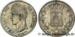 5 francs Charles X, 2e type 1828 Strasbourg F.311/16