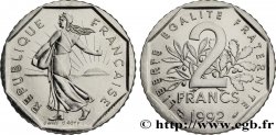 2 francs Semeuse, nickel, frappe médaille 1992 Pessac F.272/18